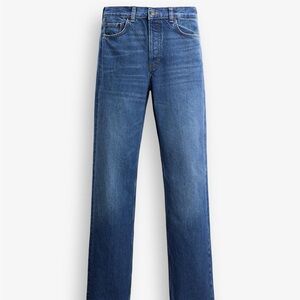 Zara STRAIGHT CUT MID RISE JEANS ZW COLLECTION US6